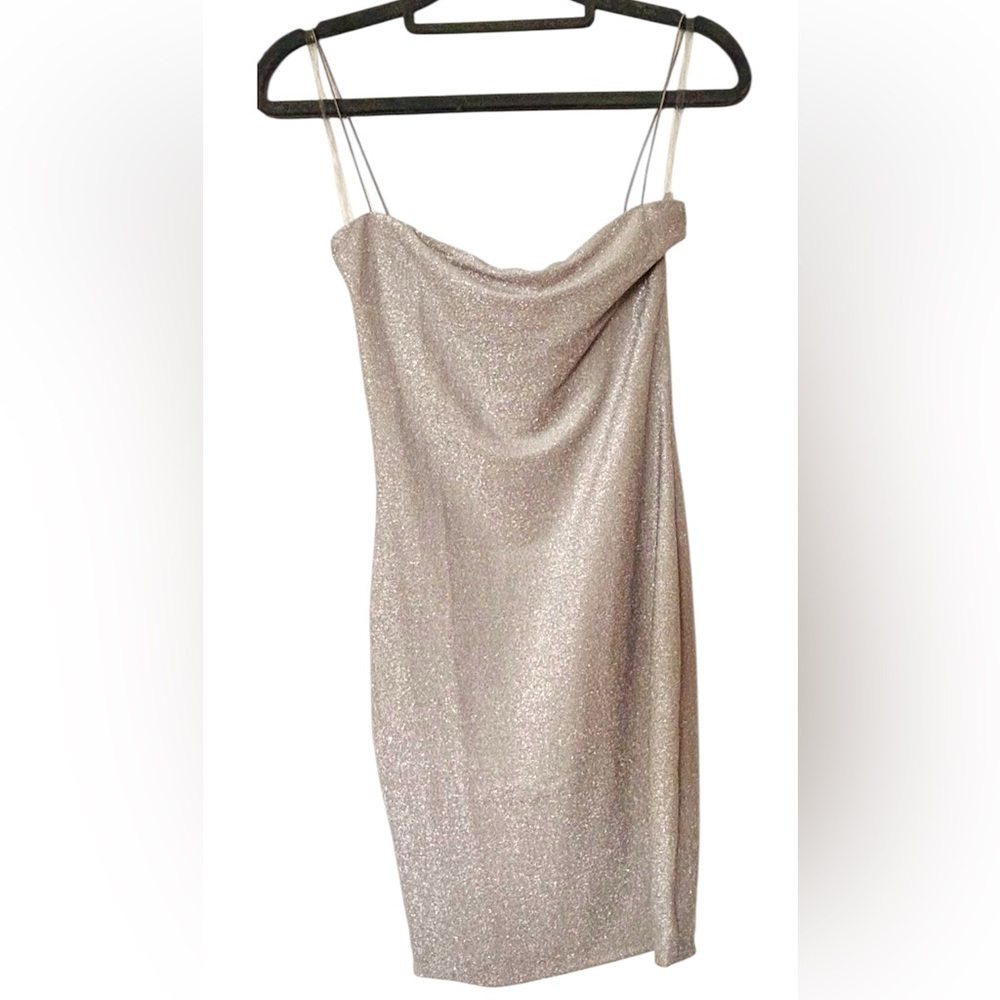 Shimmer Mini Dress.